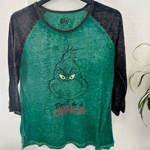 Grinch cute top